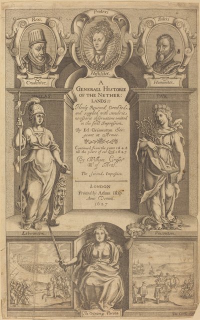 Fronton autorstwa Thomas Cecil