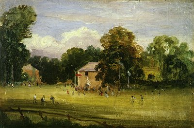 Jarmark Wiejski, East Bergholt (olej na panelu) autorstwa Thomas Churchyard