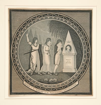 Poświęcony pamięci wybitnego G. Washingtona autorstwa Thomas Clarke