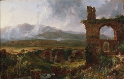 Widok w pobliżu Tivoli (rano) autorstwa Thomas Cole