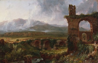 Widok w pobliżu Tivoli (rano) autorstwa Thomas Cole