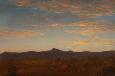 Studium dla Catskill Creek, ok. godz. 18441845. autorstwa Thomas Cole