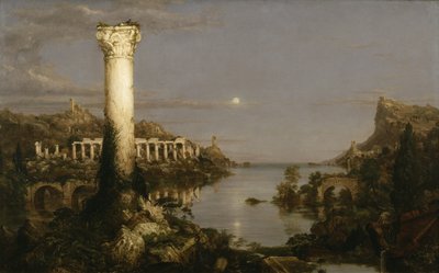 Przebieg imperium: spustoszenie autorstwa Thomas Cole