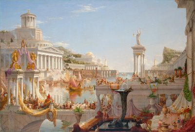 Przebieg Imperium. Skonsumowanie Cesarstwa, 1836. autorstwa Thomas Cole
