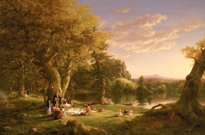 Piknik autorstwa Thomas Cole