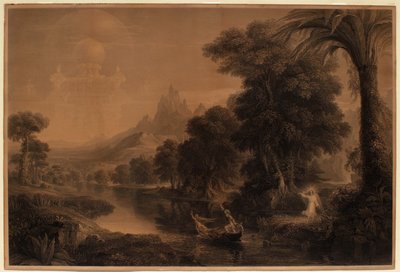 Podróż życia, II, młodość autorstwa Thomas Cole