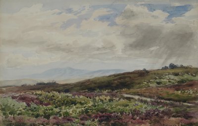 Patrząc w kierunku Chanctonbury, West Sussex autorstwa Thomas Collier