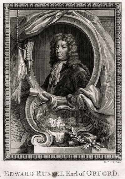 Edward Russel, hrabia Orford, 1775 autorstwa Thomas Cook