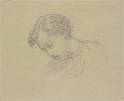Głowa młodego mężczyzny autorstwa Thomas Couture