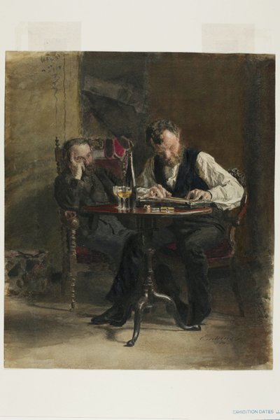Grający na cytrze autorstwa Thomas Cowperthwait Eakins