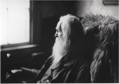 Walt Whitman w Camden, N.J., ok. 1891 (srebrny wydruk na papierze) autorstwa Thomas Cowperthwait Eakins
