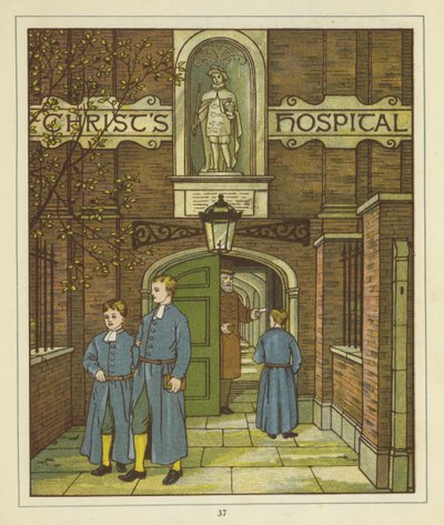 Szpital Chrystusa w Greyfriars autorstwa Thomas Crane