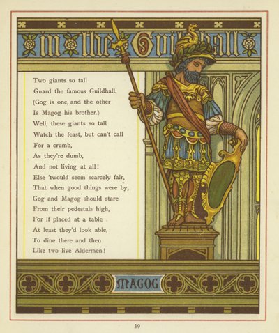 Gog i Magog autorstwa Thomas Crane