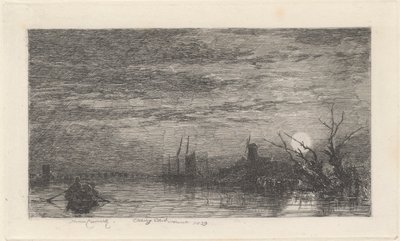 światło księżyca autorstwa Thomas Creswick