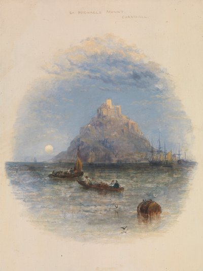 Góra św. Michała w Kornwalii autorstwa Thomas Creswick