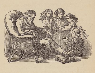 Dziadek (kolorowy grawerunek) autorstwa Thomas Dalziel
