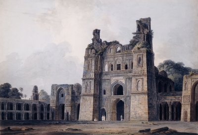 Meczet Atal, Jaunpur, Uttar Pradesh, autorstwa Thomas Daniell