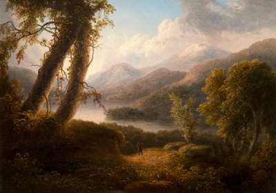 Pejzaż (olej na płótnie) autorstwa Thomas Doughty