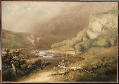 Rzeka Rapids, 1825 autorstwa Thomas Doughty