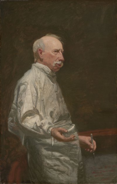 Dr Agnew (dr D. Hayes Agnew) (1818-1892) autorstwa Thomas Eakins