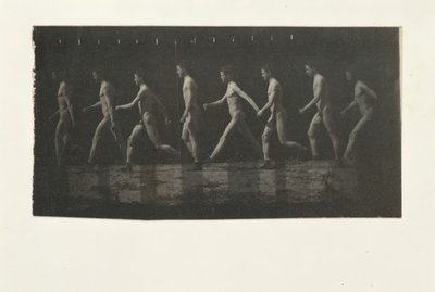 Fotografie Marey Wheel niezidentyfikowanego modelu, 1884. autorstwa Thomas Eakins