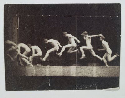 Fotografie Marey Wheel niezidentyfikowanego modelu, 1884. autorstwa Thomas Eakins