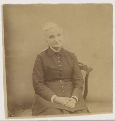 Portret siedzącej starszej kobiety autorstwa Thomas Eakins