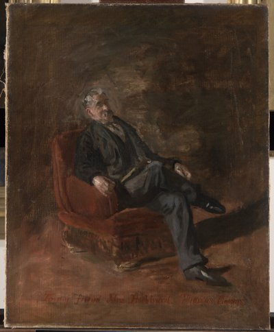 Riter Fitzgerald, ok.1895 r. autorstwa Thomas Eakins