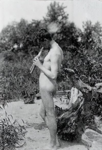 Studium Stałego Dudziarza dla Arkadii, ok. 1930 1883. autorstwa Thomas Eakins