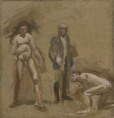 Biorąc hrabiego, studiuj autorstwa Thomas Eakins