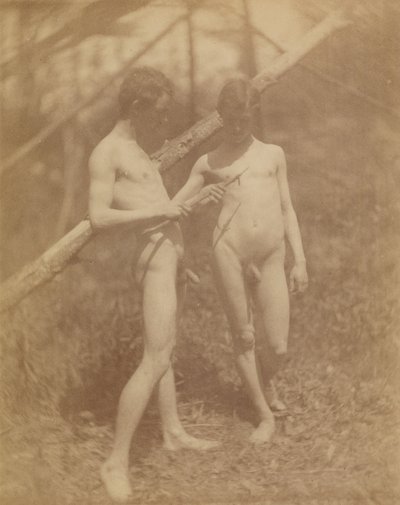 [Dwa męskie akty] autorstwa Thomas Eakins