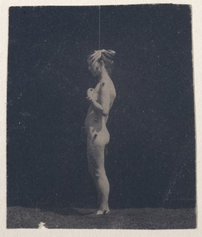 Niezidentyfikowany model, 1884. autorstwa Thomas Eakins