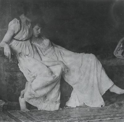 Niezidentyfikowane modele w strojach greckich 1883. autorstwa Thomas Eakins