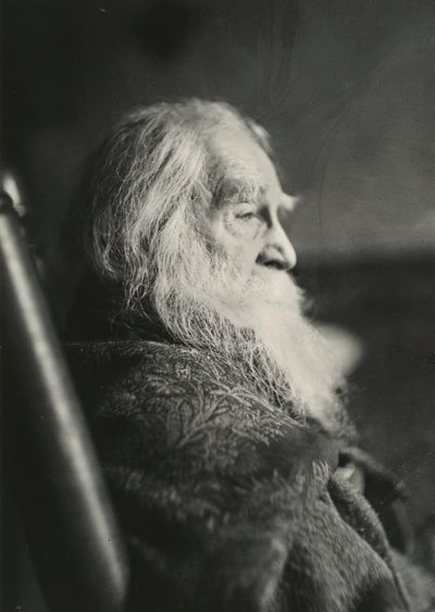 Walt Whitman w Camden, NJ, c. 1891. autorstwa Thomas Eakins