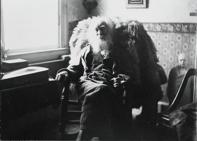 Walt Whitman w Camden, NJ, c. 1891. autorstwa Thomas Eakins