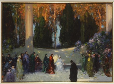 Publiczność autorstwa Thomas Edwin Mostyn