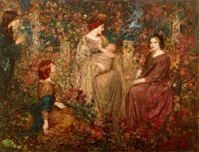 Dziecko (olej na płótnie) autorstwa Thomas Edwin Mostyn