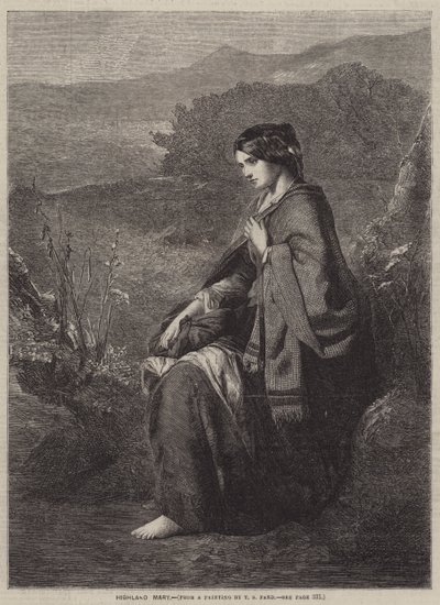 Wyżynna Mary autorstwa Thomas Faed