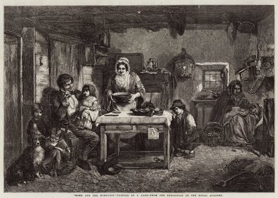 Dom i bezdomni autorstwa Thomas Faed