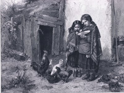 Pot Luck, z The Magazine of Art 1893, Cassell and Company autorstwa Thomas Faed