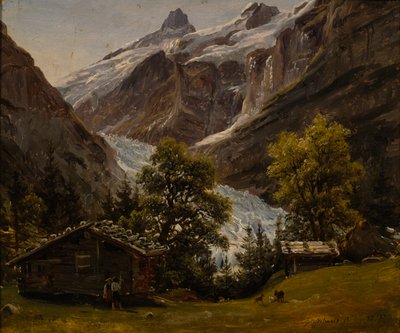 Grindelwald, Szwajcaria autorstwa Thomas Fearnley