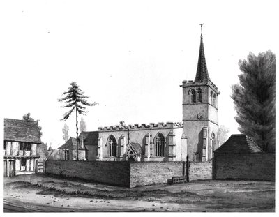 Kościół angielski autorstwa Thomas Fisher