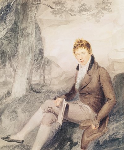Portret Henryka Johna Temple (1784-1865) 3. wicehrabiego Palmerstona, 1802 autorstwa Thomas Frank Heaphy