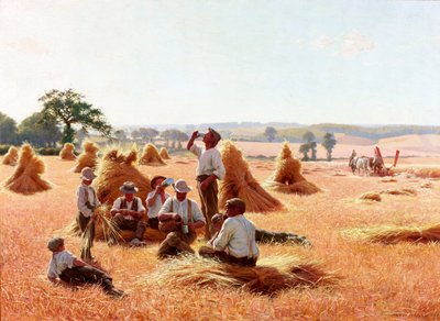 Kombajny odpoczywające, 1898 autorstwa Thomas Frederick Mason Sheard