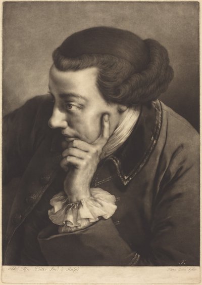 Wyimaginowany portret angielskiego dżentelmena autorstwa Thomas Frye