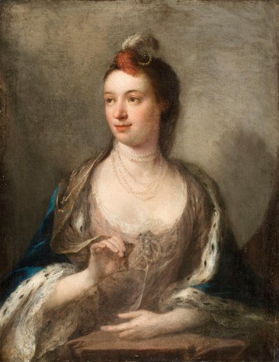 Portret Susannah Walker autorstwa Thomas Frye