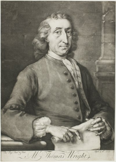 Thomas Wright autorstwa Thomas Frye
