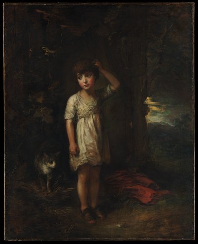 Chłopiec z kotem - Poranek autorstwa Thomas Gainsborough