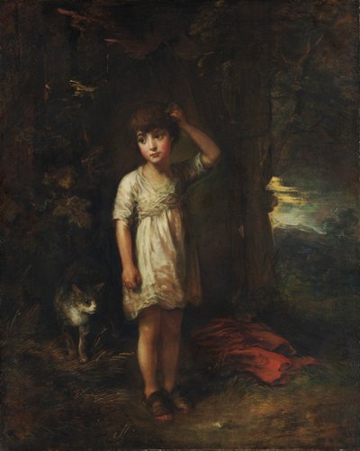 Chłopiec z kotem, rano autorstwa Thomas Gainsborough