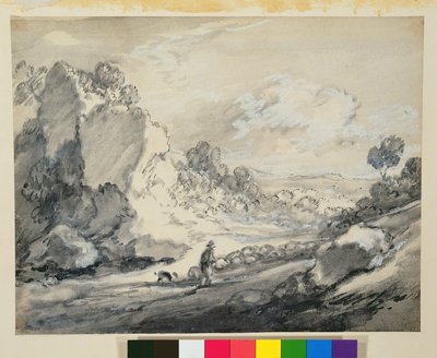 Pasterz i jego trzoda autorstwa Thomas Gainsborough